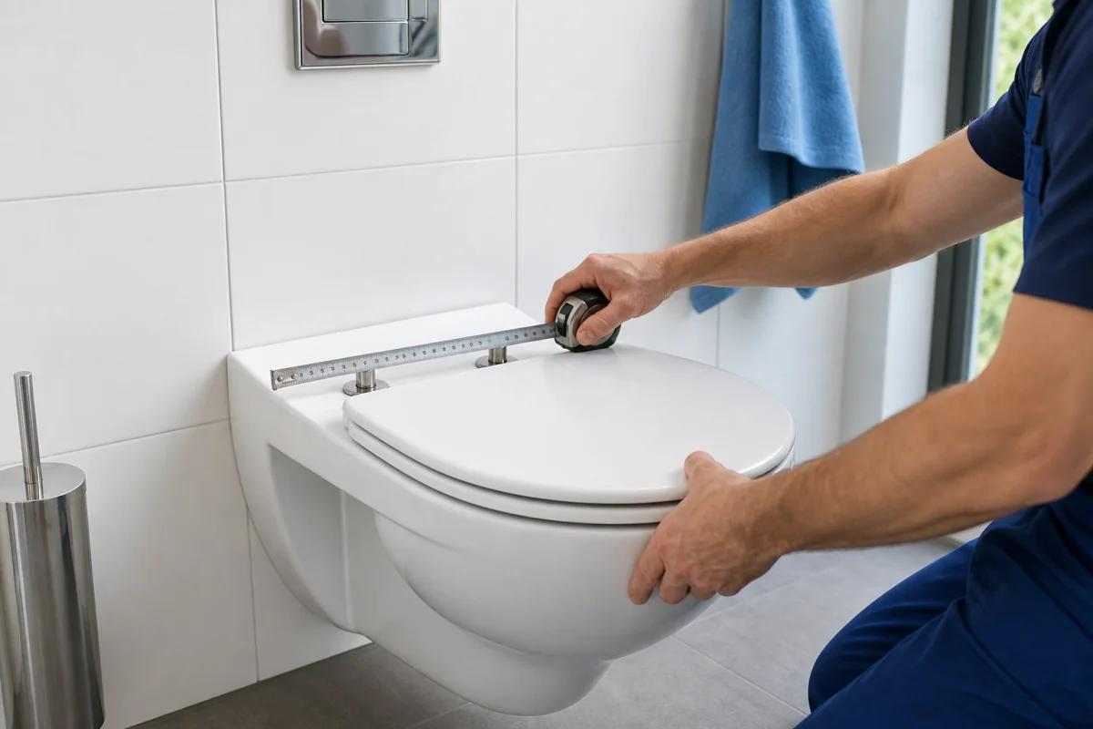 changement abattant wc suspendu