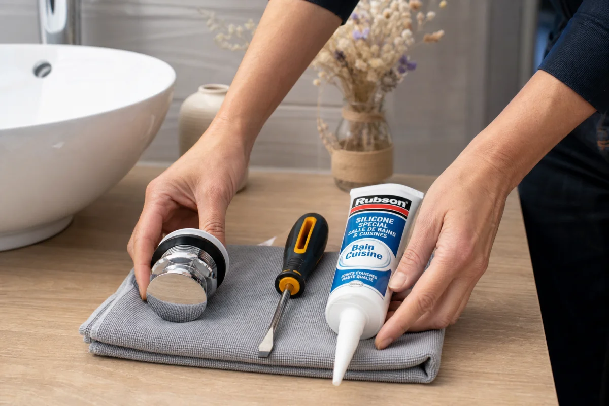 changer bonde de douche sans casser