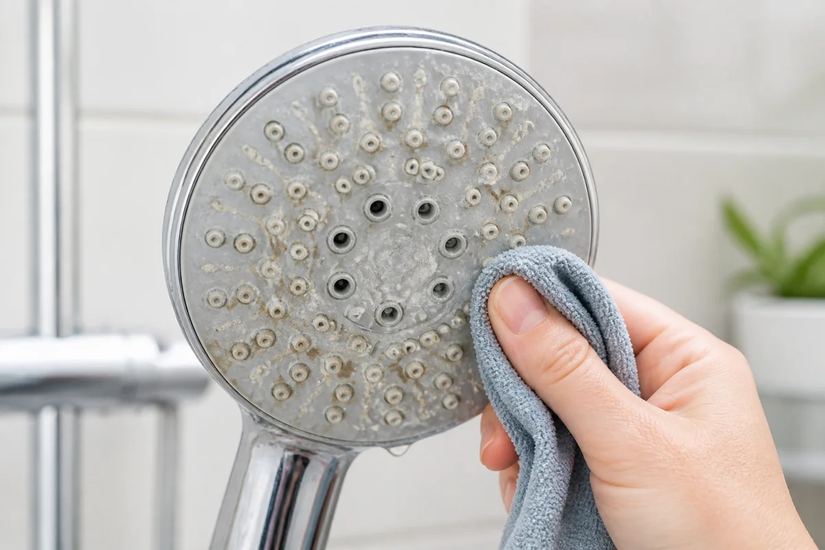 pommeau de douche qui fuit