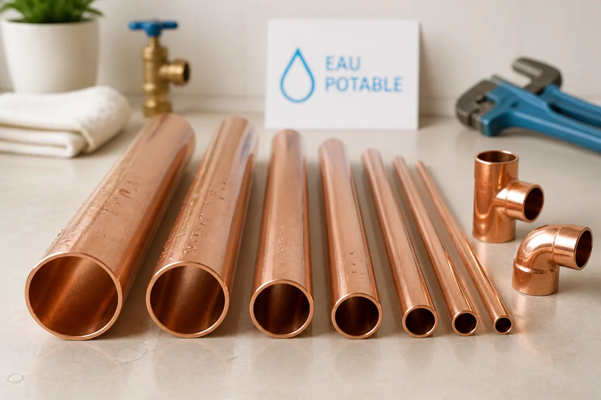 tuyau cuivre eau potable