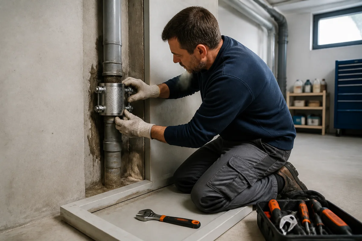 réparation canalisation sans démolition