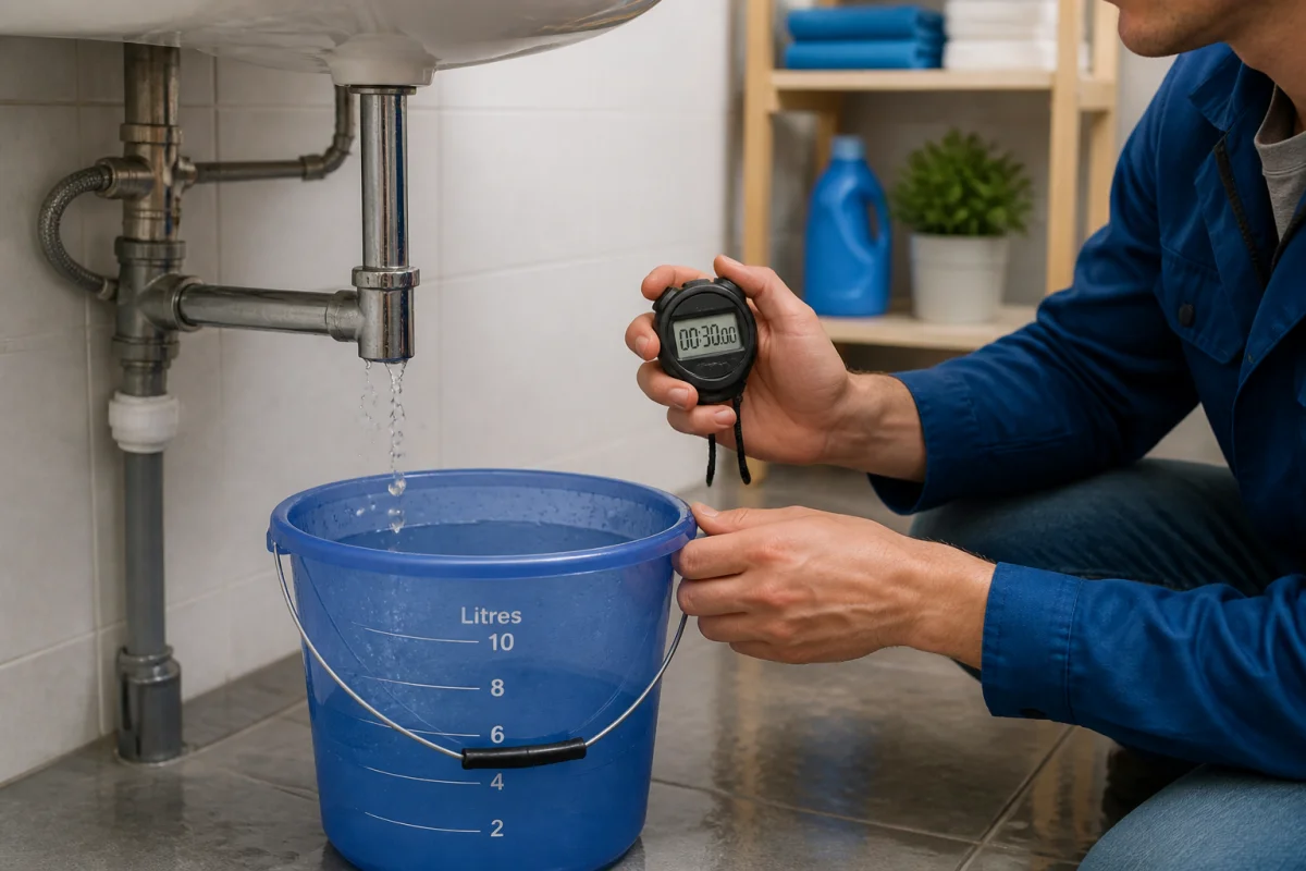 calcul fuite d'eau