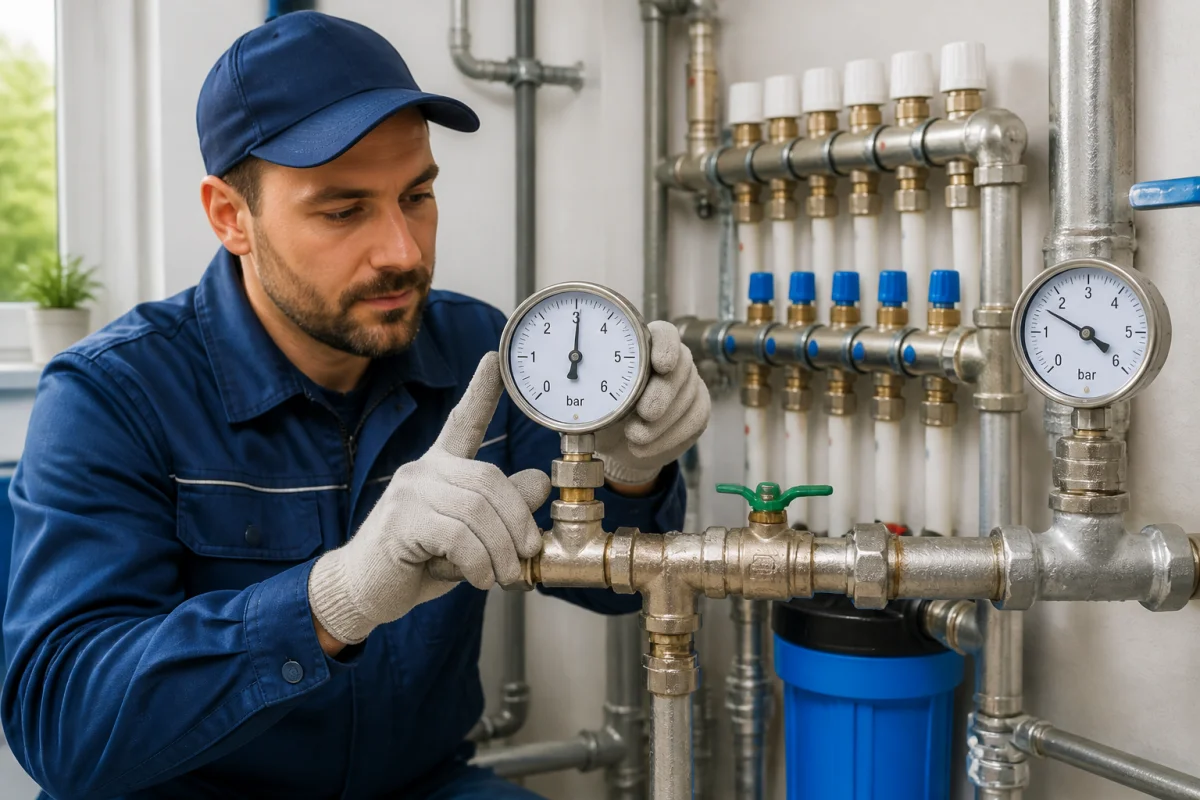 Comprendre la pression d’eau dans les tuyaux et la régler