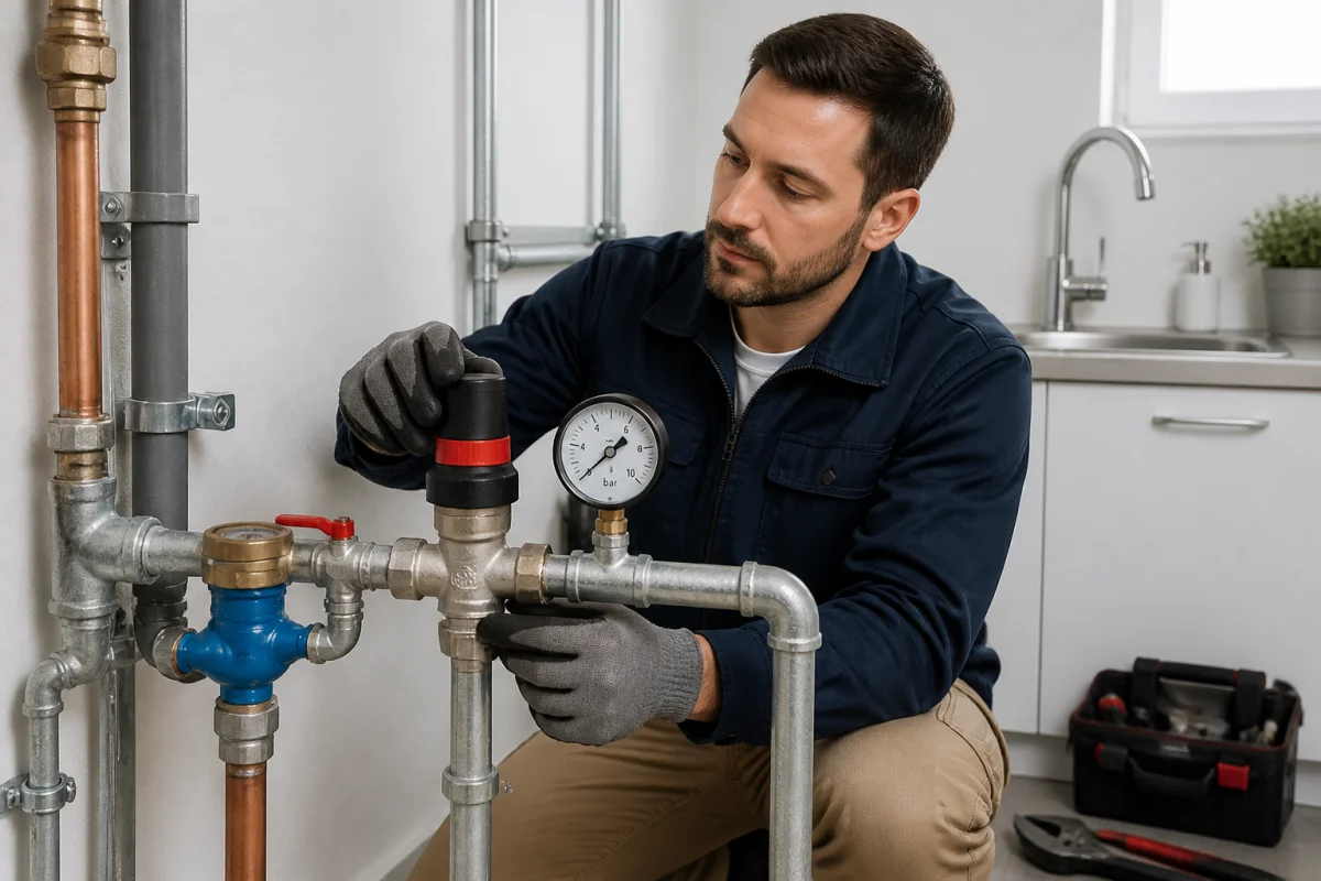 Comprendre la pression d’eau dans les tuyaux et la régler