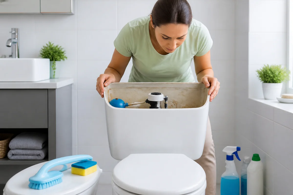 Entretenir ses toilettes et chasse d’eau au quotidien