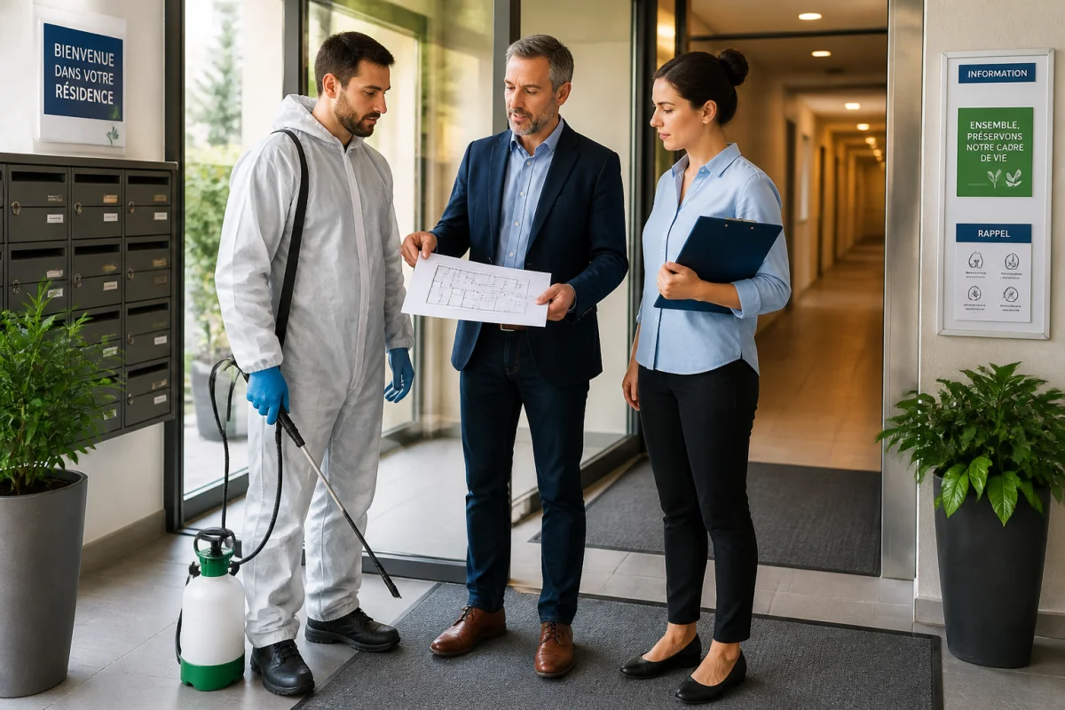 Désinsectisation en copropriété